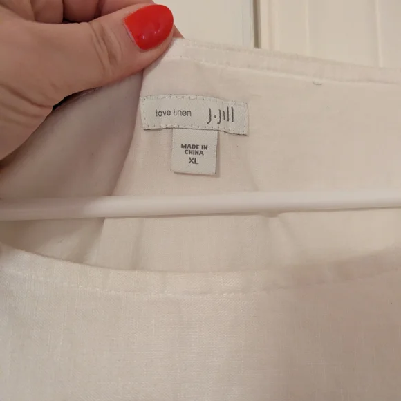 J. Jill Floral Linen dress - Picture 2 of 4